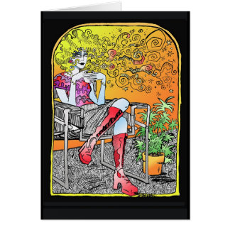 Carte de café d'O de tasse