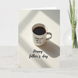 Carte de café Meilleur Papa du Monde