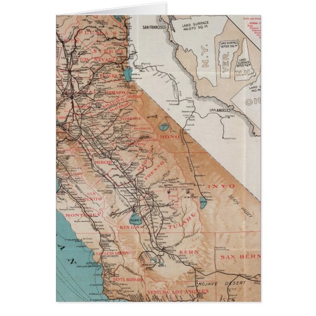 Carte de Californie 2 (Devant)