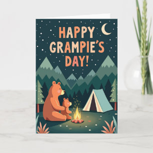 Carte de câlins de la journée des Grampies orange