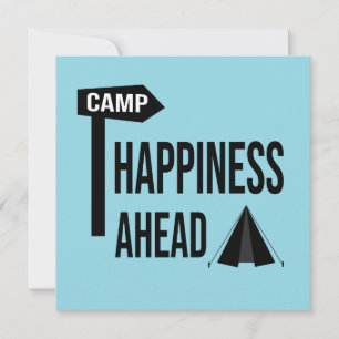 Carte de camping cool