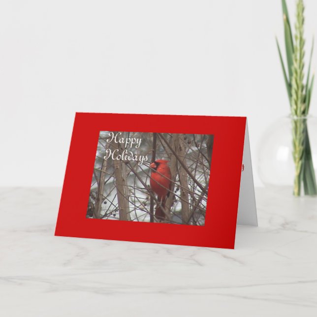 Carte de cardinal (Devant)
