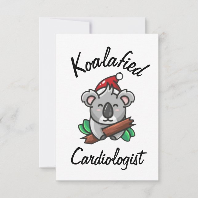 Carte de cardiologue Koalfifiée (Devant)