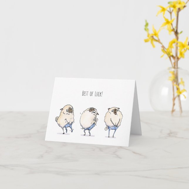 Carte de carlin Tight Pants (Fleur jaune)