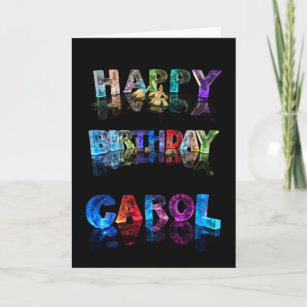 Cartes Carole D Anniversaire Zazzle Fr