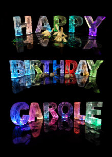 Cartes Carole D Anniversaire Zazzle Fr