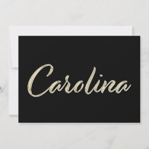 Carte de Carolina White Gold