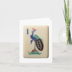 Carte de carrelage Peacock