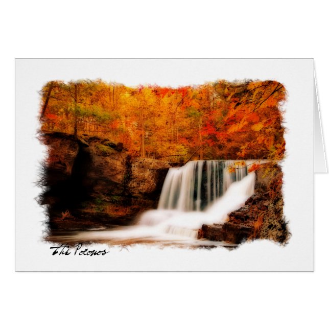 Carte de cascade Pocono automatique (Devant horizontal)
