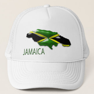 Carte de casquette de camionneur de la Jamaïque