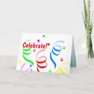 Carte de célébration