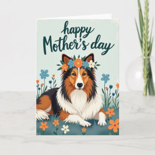 Carte de célébration de faux chien en aluminium
