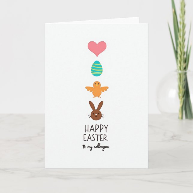Carte de célébration de forme printanière (Devant)