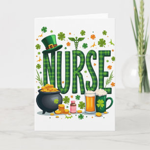 Carte de célébration de la Saint-Patrick pour infi