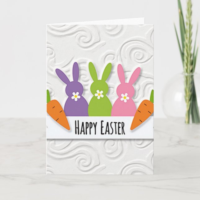 Carte de célébration des mammifères de printemps (Devant)
