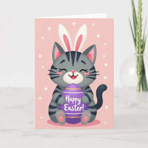 Carte de célébration Happy Tabby
