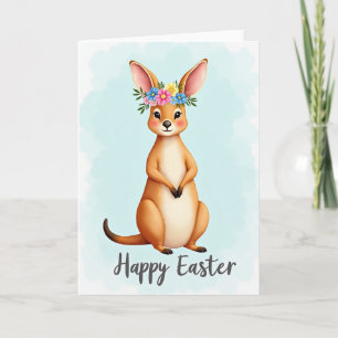 Carte de célébration joyeuse de marsupial