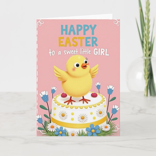Carte de célébration printanière d'oiseau doux (Devant)