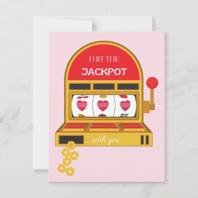 Carte de chance de la Saint-Valentin (Devant)