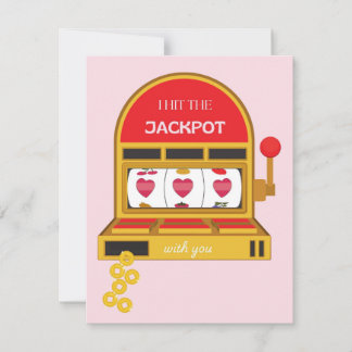 Carte de chance de la Saint-Valentin