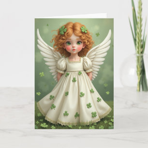 Carte de Chance Fille Ange Bonne Fortune