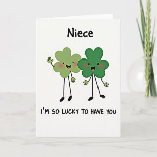 Carte de Chance Niece Love You