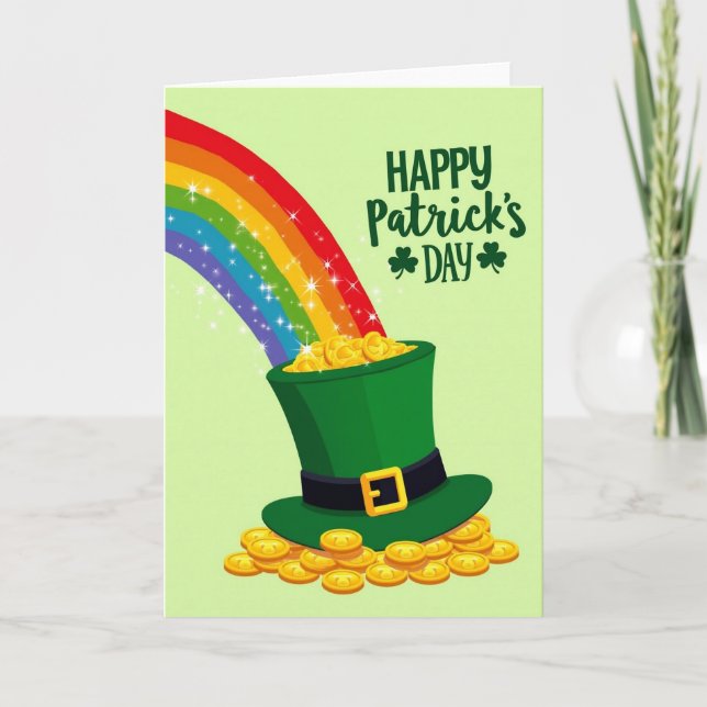 Carte de chance pour la Saint-Patrick (Devant)