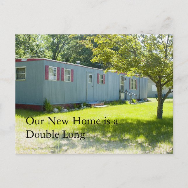 Carte de changement d'adresse : Double Long (Devant)