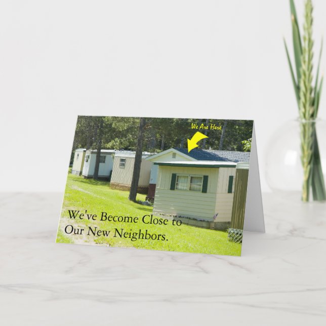 Carte de changement d'adresse : Fermer les voisins (Devant)