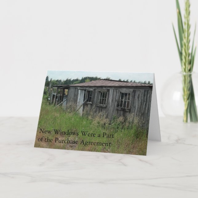 Carte de changement d'adresse : Nouvelles fenêtres (Devant)