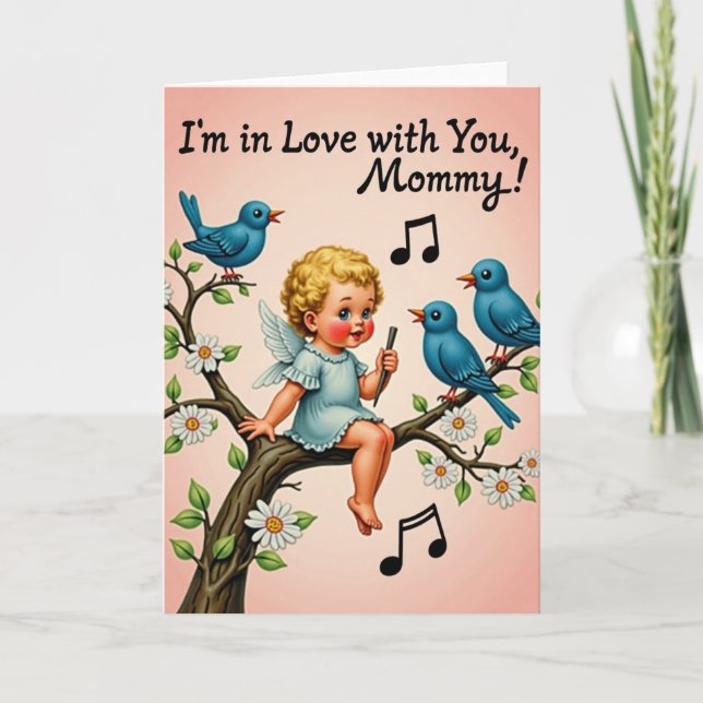 Carte de Chant d'Ange Douce (Devant)