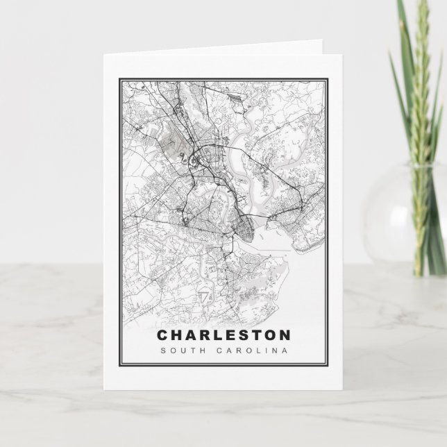 Carte de Charleston (Devant)