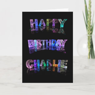Carte de Charlie de joyeux anniversaire