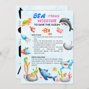 Carte de chasse au trésor SearivelyFun Ocean Prote