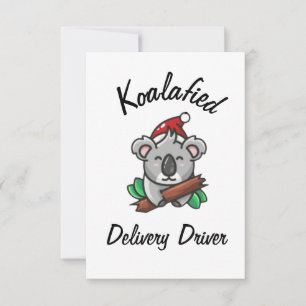 Carte de chauffeur de livraison Koalafied