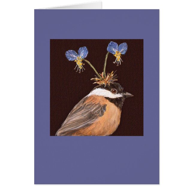 carte de chickadee, Bronwyn (Devant)