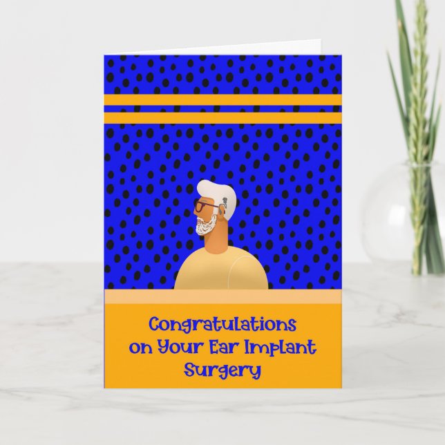 Carte de chirurgie Cochlear Oreille Implant (Devant)