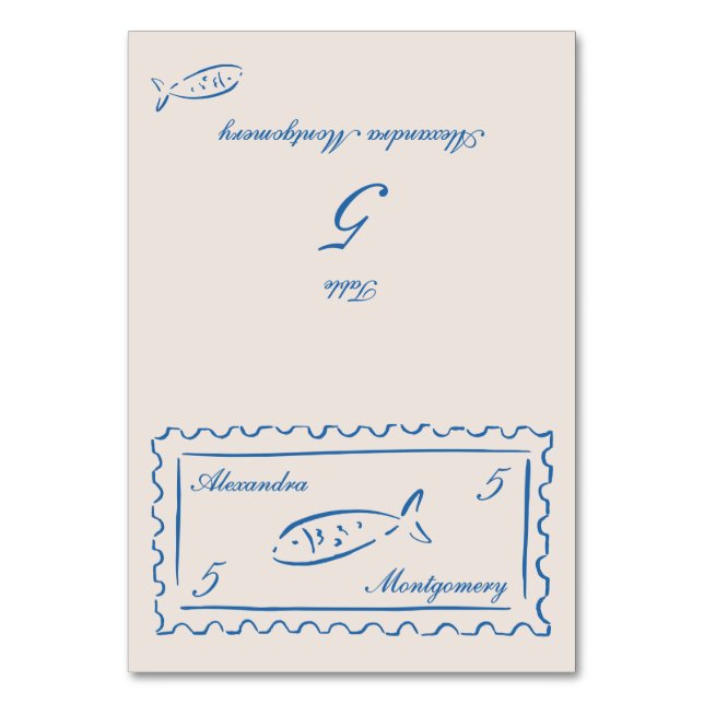 Carte de choix de repas à l'illustration manuelle  (Par défaut)