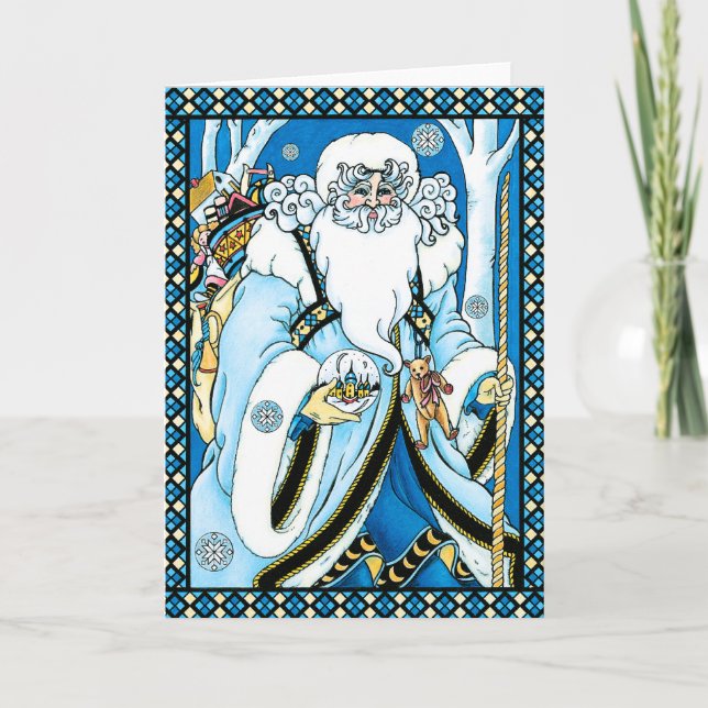 Carte de Christmas : Father Christmas with Toxits (Devant)