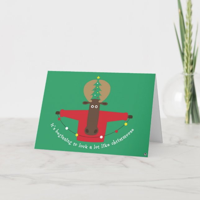 carte de christmoose (Devant)