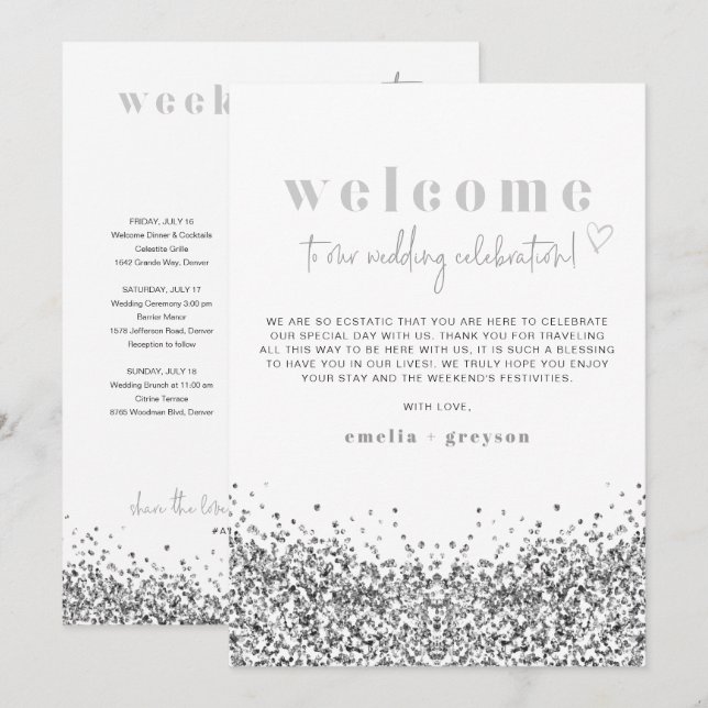 Carte de chronologie de la lettre d'accueil des sé (Devant / Derrière)