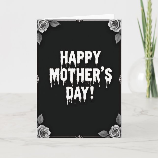 Carte de circonstance à message fondant (Devant)