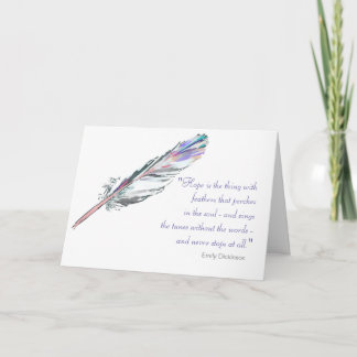 Carte de citation d'espoir