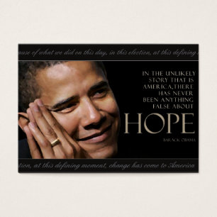 Carte de citation d'Obama