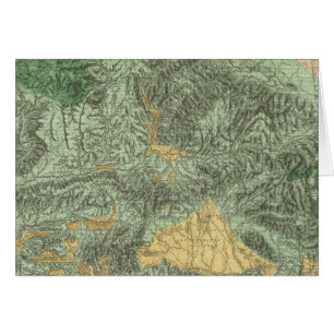 Carte de classification des terres de Californie