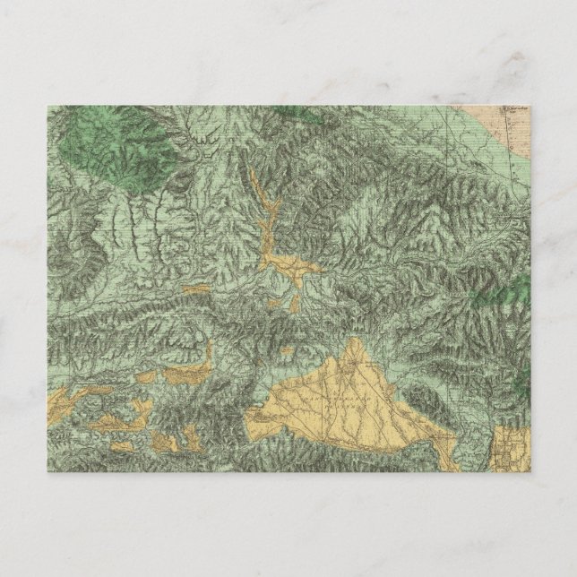 Carte de classification des terres de Californie (Devant)