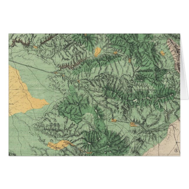Carte de classification des terres de la Californi (Devant horizontal)
