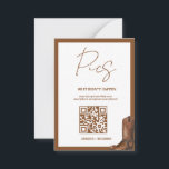 Carte de code QR de mariage Capture de l'amour Pho<br><div class="desc">Partagez l'amour ! Demandez aux invités de scanner le code QR pour ajouter des images de l'événement à votre album photo de groupe. Les fêtes prénatales,  les fêtes de mariage,  les enterrements de vie de jeune fille,  les fêtes de fiançailles et les mariages sont toutes des possibilités !</div>