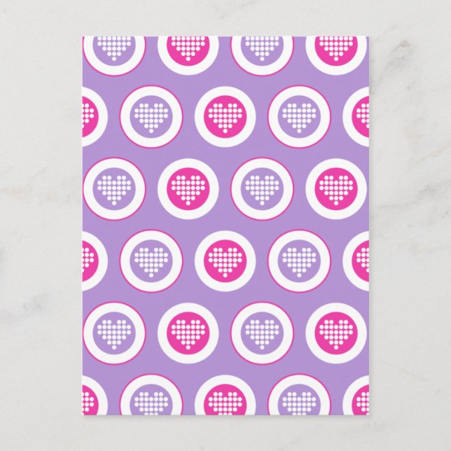 Carte de coeur Valentine (Devant)