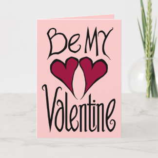 Carte de coeur Valentine